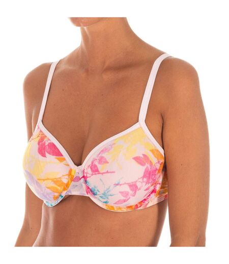 Women's bra with cups and underwire QF1873E