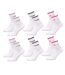 Chaussettes Femme KAPPA Modèle Tennis -Assortiment modèles photos selon arrivages- Pack de 6 Paires Tennis Blanches