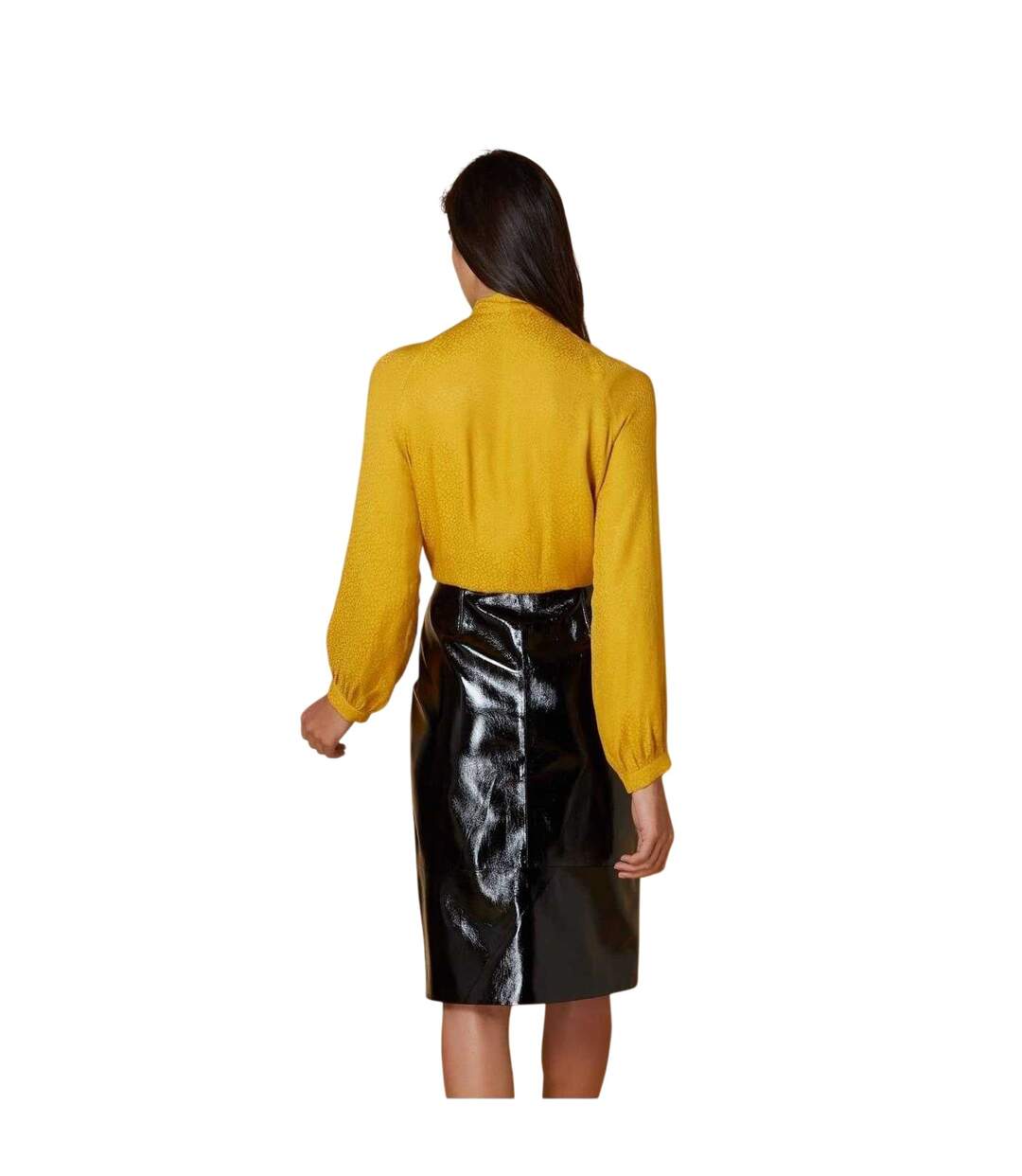 Blouse Femme Jaune Biba-3