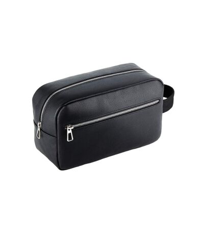 Quadra Washed Toiletry Bag (Black) (One Size) - UTPC6981