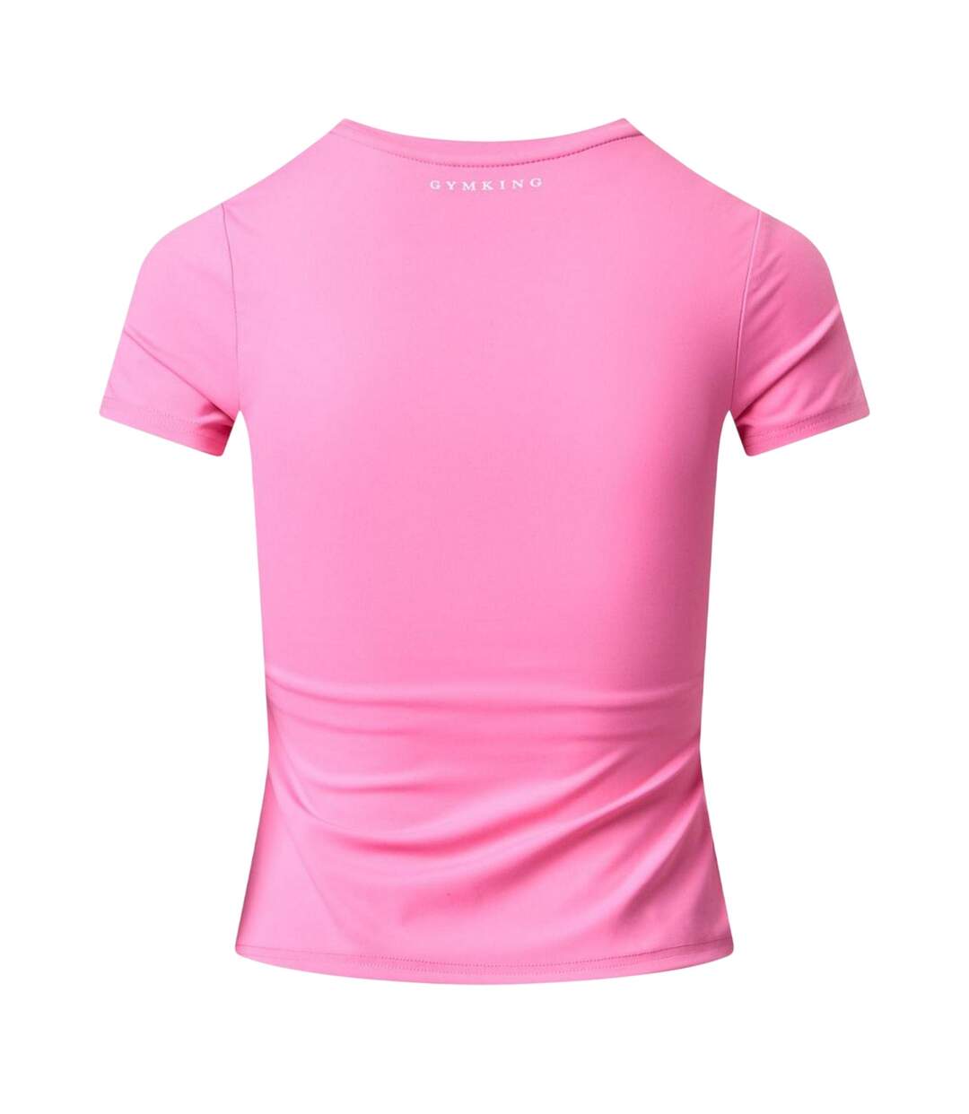 T-shirt Motif/style Logo Brodé Femme Rose Œillet Gym King-3