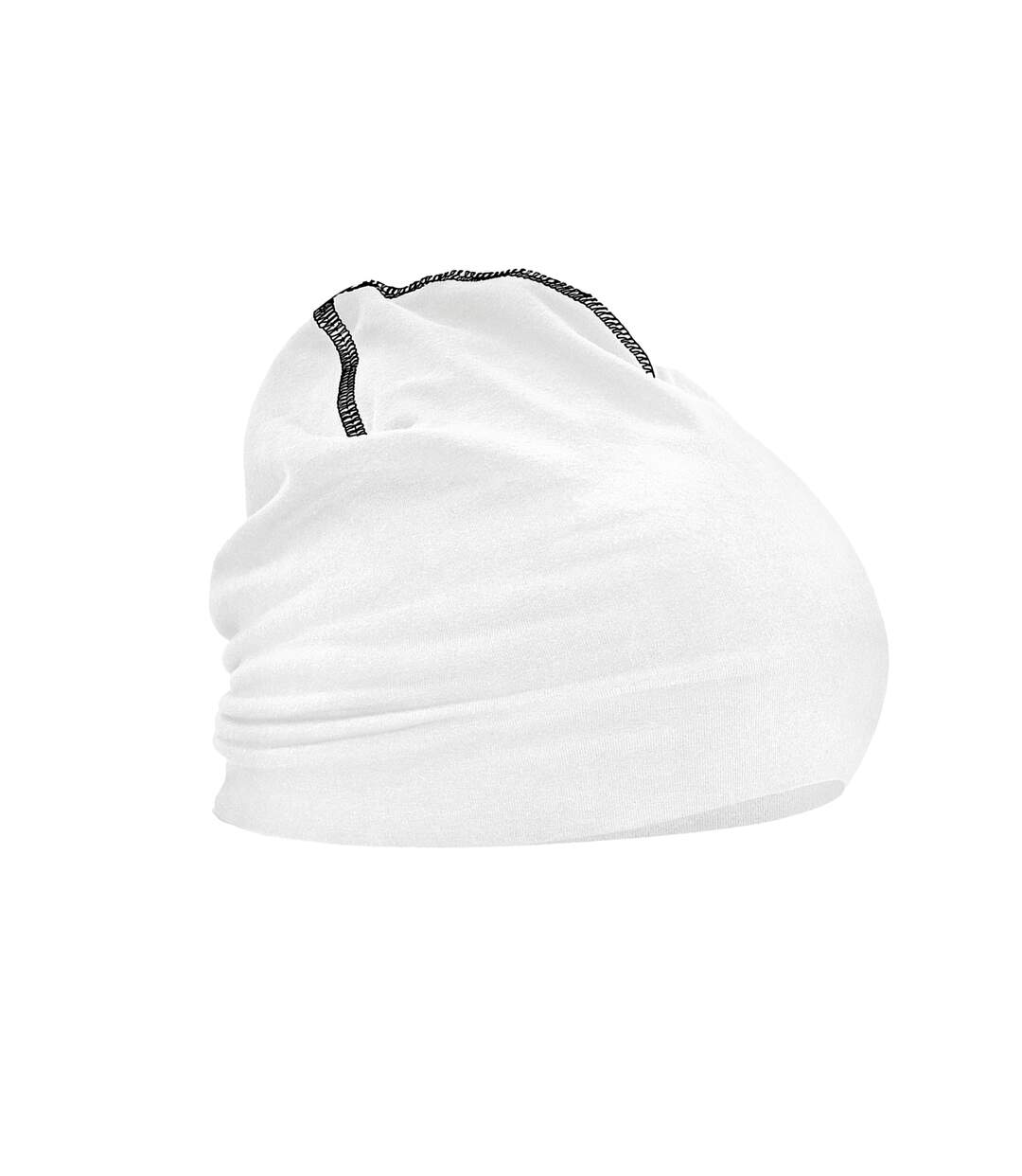 Bonnet hemsedal adulte blanc / noir Beechfield-1