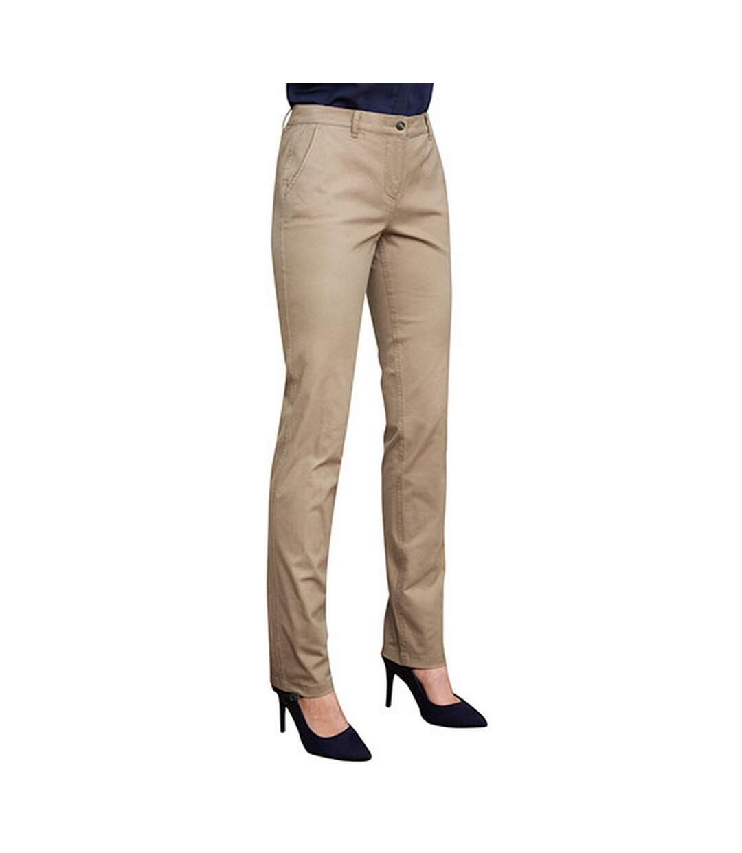 Chino Commerce Houston Femme Beige Brook Taverner-1