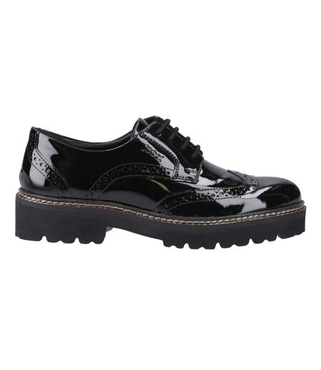 Chaussures brogues kortney femme noir POD