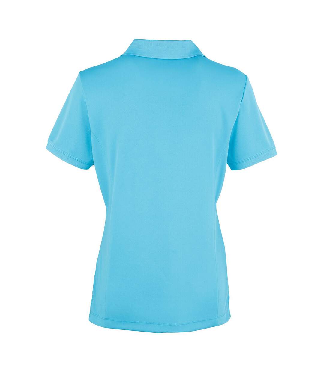 Coolchecker polo à manches courtes femme turquoise Premier