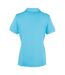 Premier Womens/Ladies Coolchecker Short Sleeve Pique Polo T-Shirt (Turquoise) - UTRW4402