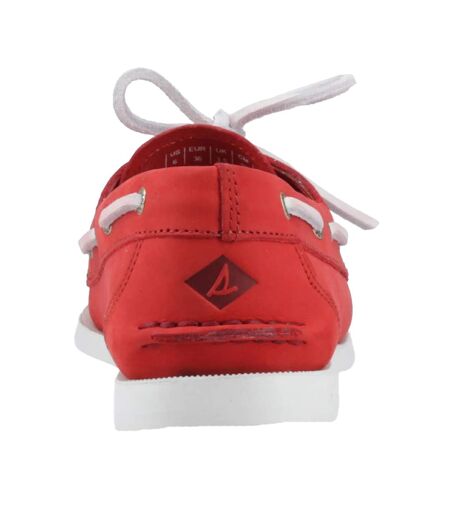 Chaussures Bateau Authentic Original Femme Rouge Sperry