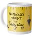 Mary Poppins Practically Perfect Mug (Yellow) (One Size) - UTPM2140