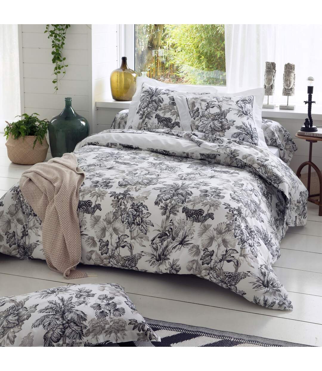 Housse de couette satin coton SAVANE-2