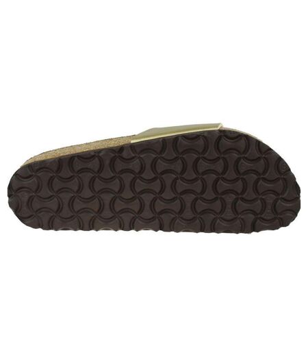 Claquettes Madrid Femme Doré Birkenstock