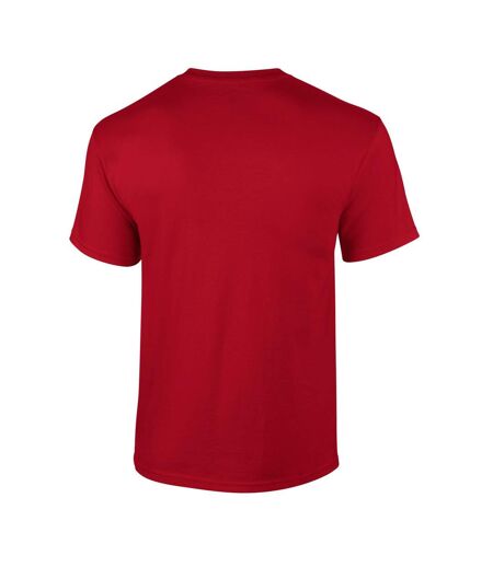 Gildan Mens Ultra Cotton T-Shirt (Cherry Red)