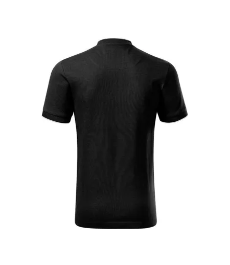 Polo Motif/style Losange Premium Homme Noir Malfini