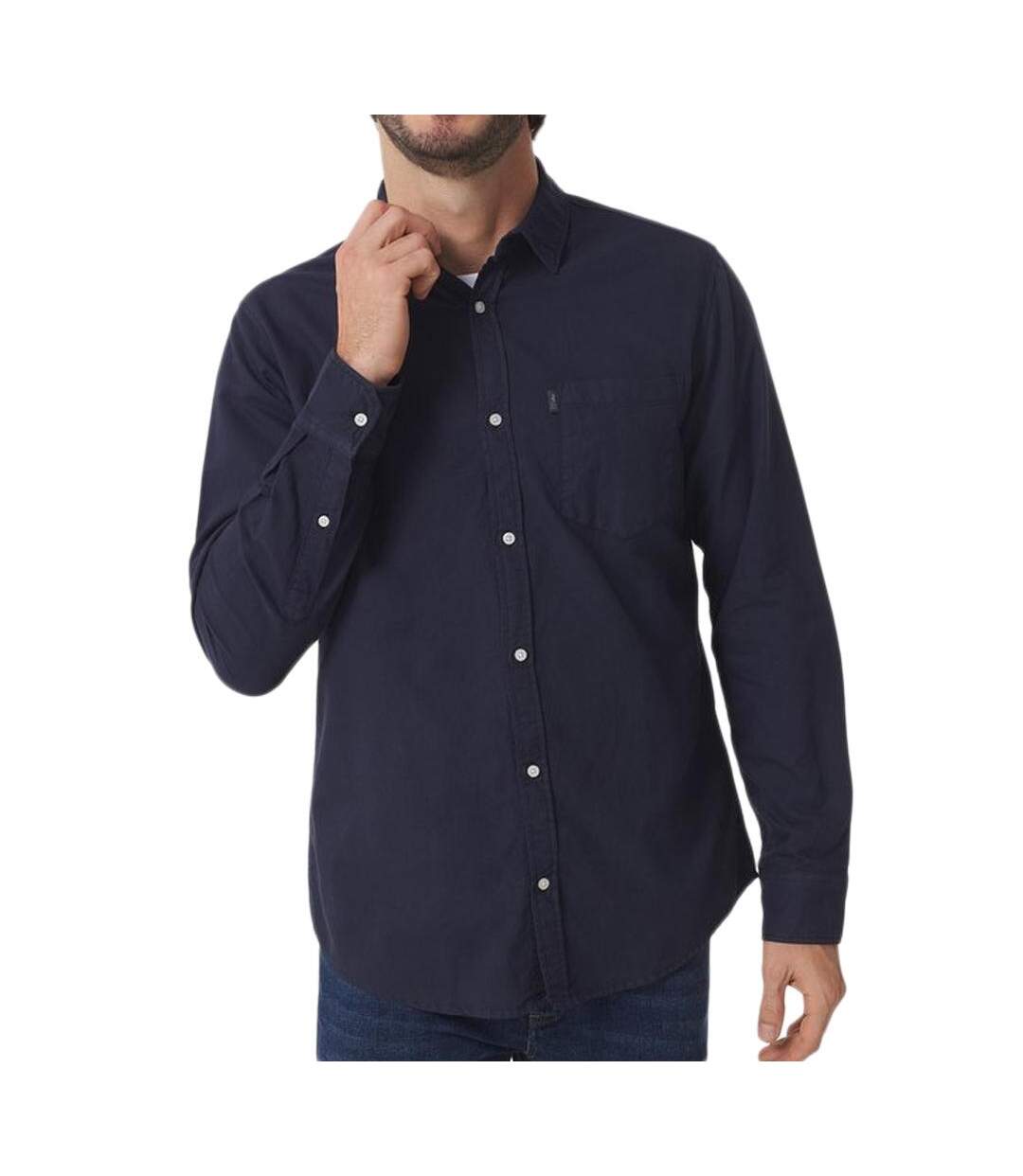 Chemise Marine Homme TBS BRODY - M