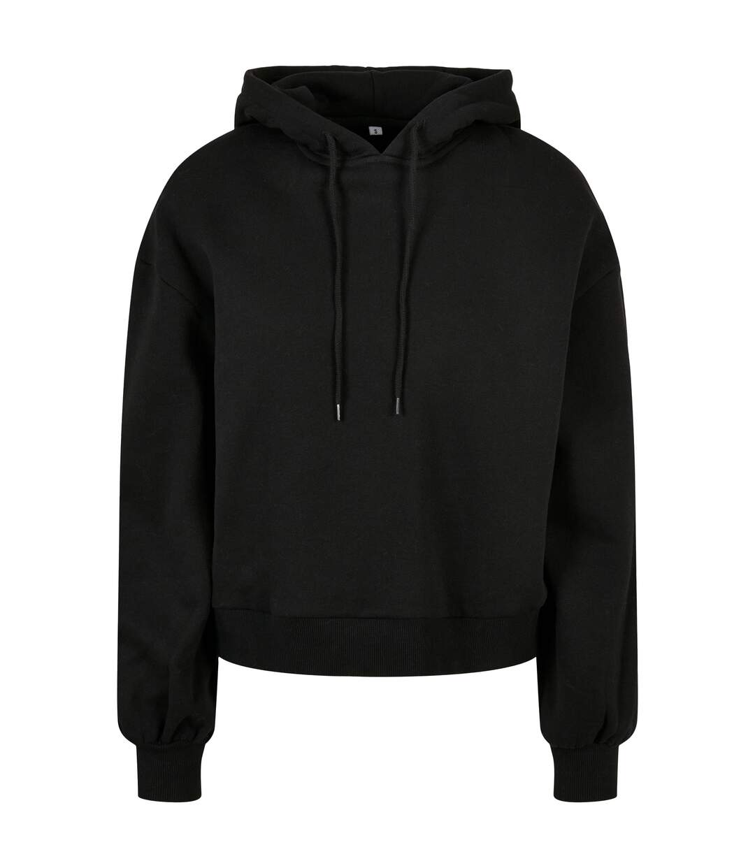 Sweat À Capuche Femme Noir Build Your Brand-1