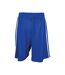 Short De Basketball Hommes Bleu Roi Blanc Spiro-3
