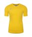 Umbro Mens Elite V Neck Base Layer Top (Yellow)