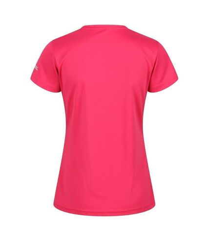 Regatta - T-shirt FINGAL - Femme (Rose vif) - UTRG7112