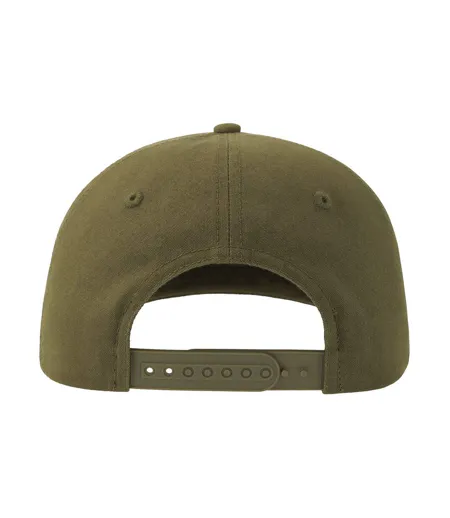 Casquette Motif/style 5 Panneaux Adulte Olive Atlantis