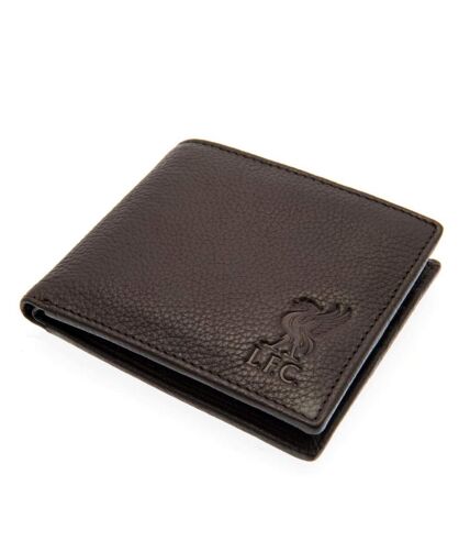 Liverpool FC Crest Leather Wallet (Brown) (One Size) - UTTA8917