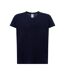 T-shirt Curves Femme Bleu Marine JHK-1