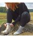 1 Pack Ladies Lightweight Soft Knitted 100% Pure Wool Bed Socks-4