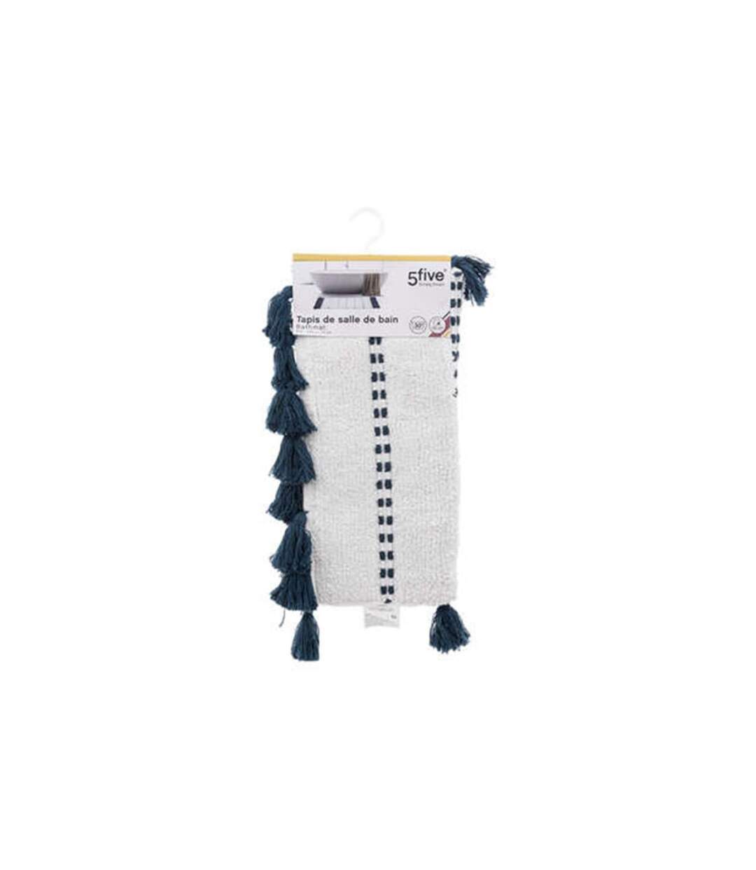 Tapis Déco de Salle de Bains Solar 50x75cm Pétrole-4