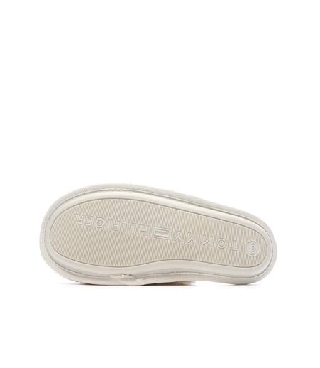 Chausson beige femme tommy hilfiger house