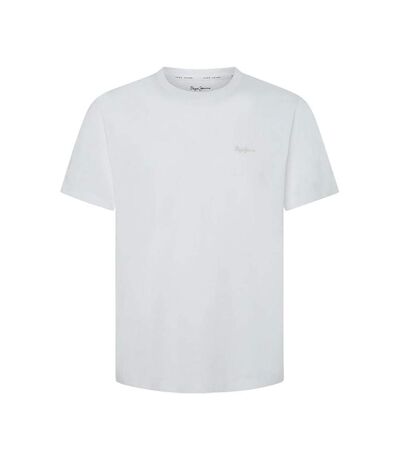 T-shirt Blanc Homme Pepe jeans Connor PM509206 - L