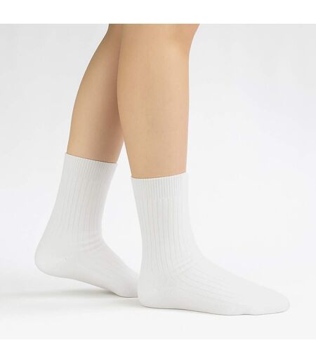 Sock Snob - Paquet de 12 chaussettes douces 100 % coton pour dames