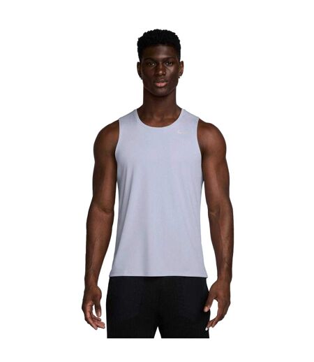 Mens Miler Lightweight Running Tank Top Ghost Nike