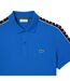 Mens Mini Pique Stretch Regular Polo Shirt Blue Lacoste-4