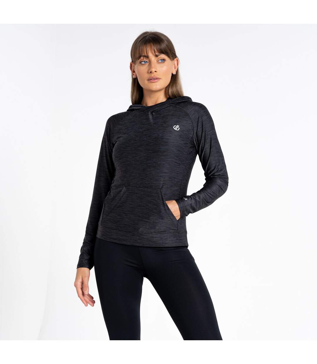 Sweat À Capuche Sprint City Femme Noir Dare 2b-1