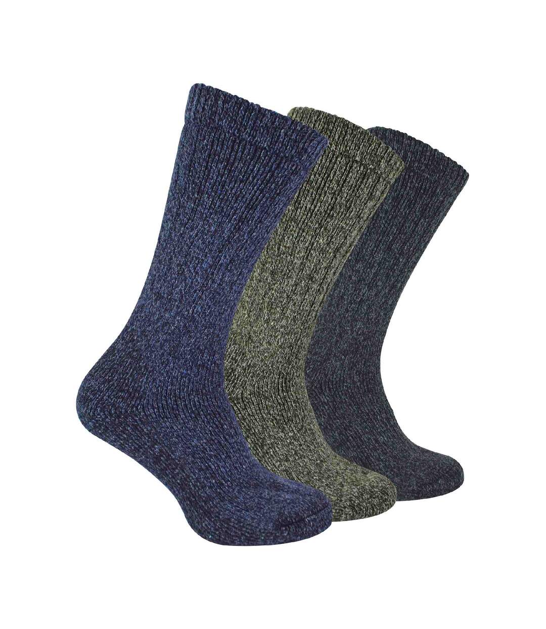 Sock Snob - 3 Paires Chaussettes Merinos Froid Chaudes Randonnée-1