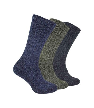 Sock Snob - 3 Paires Chaussettes Merinos Froid Chaudes Randonnée