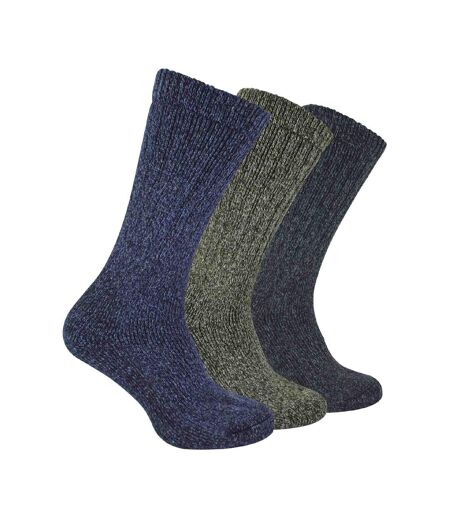 Sock Snob - 3 Paires Chaussettes Merinos Froid Chaudes Randonnée