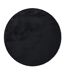 Tapis Rond à Poils Longs Rabbit 160cm Anthracite-1