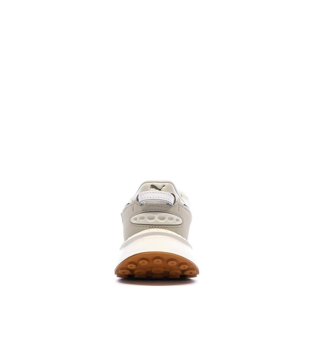 Chaussures de running beige/blanc femme puma wild rider futurism-3
