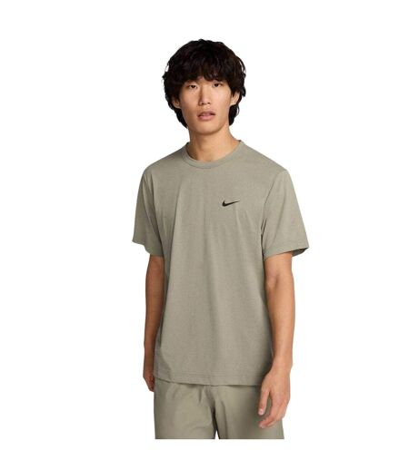 Mens Hyverse Swoosh Short-sleeved T-shirt Army Nike