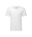 T-shirt Iconic Homme Blanc Fruit Of The Loom-1