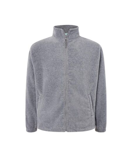 Veste Polaire Homme Gris Chiné JHK