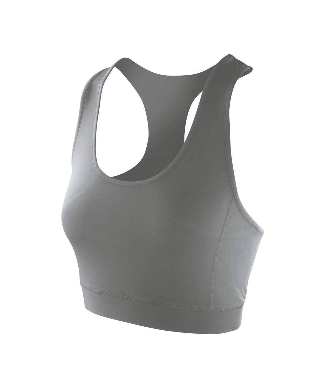 Haut Stretch Femmes Gris Spiro-1