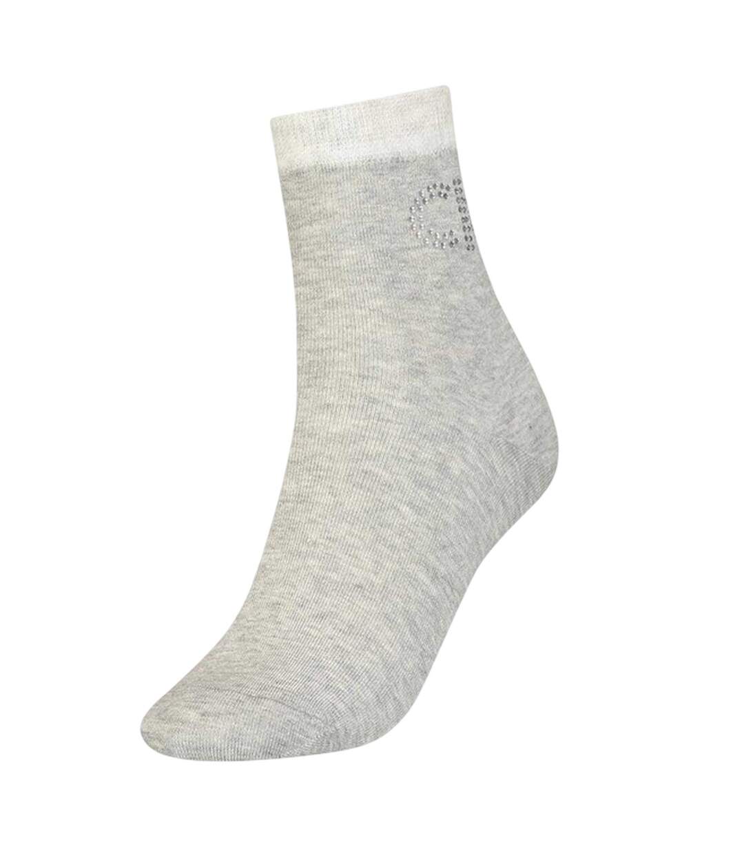Unisex Adult Cotton Blend Socks Grey Calvin Klein-1