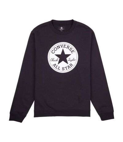 Sweat Noir Homme Converse Center Front Chuck Patch - M