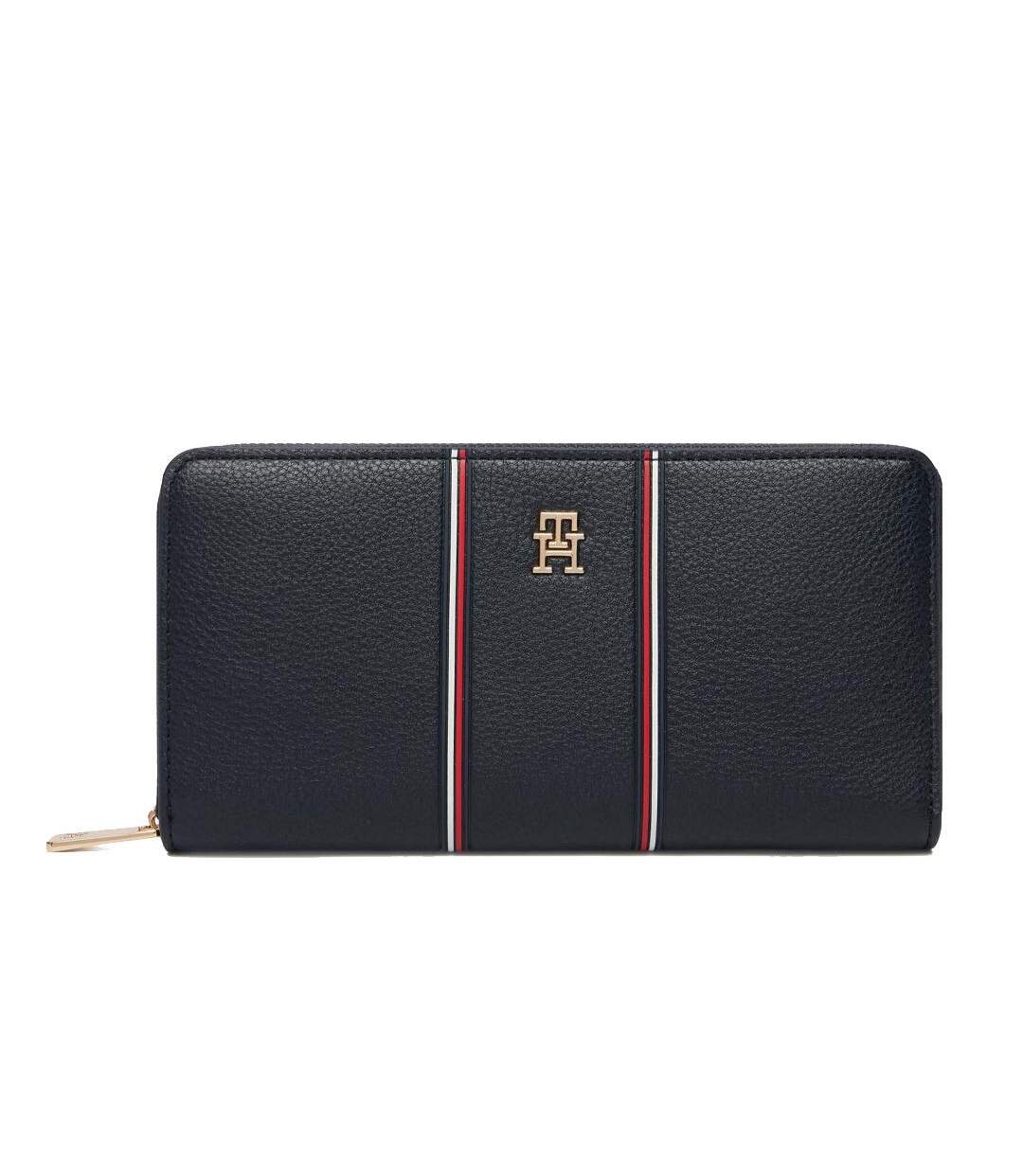 Portefeuille marine femme tommy hilfiger icones-1