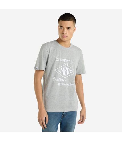Umbro - T-shirt CHOICE OF CHAMPIONS - Homme (Gris chiné) - UTUO2076
