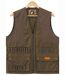 Gilet Traqueur LEDERTYS LY0208 – Robustesse Bi-Matière, Cartouchière et Liberté de Mouvement-2