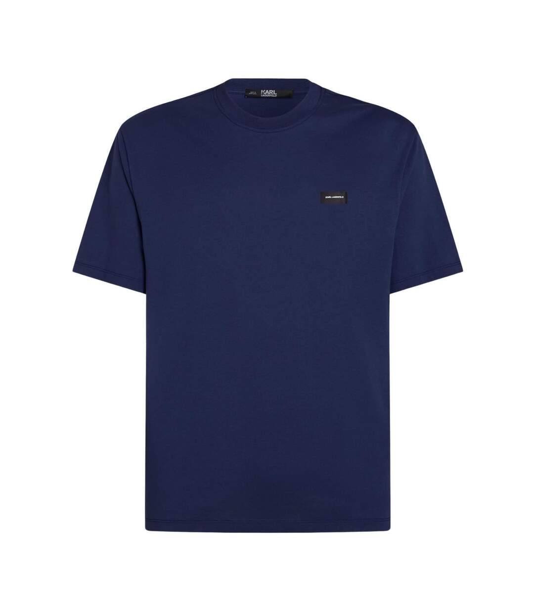 Mens Organic Cotton Relaxed Fit T-shirt Patriot Blue Karl Lagerfeld-2