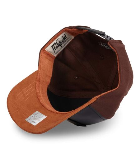 Casquette trucker bi-matière semi curved avec écusson animal Tiger Hatfield