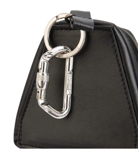 Tri Leather Pouch One Size Black Silver Ambush