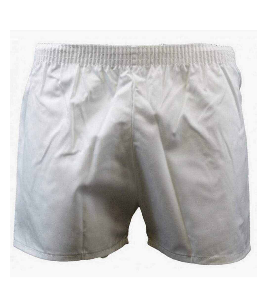 Unisex adult polycotton football shorts white Carta Sport-1